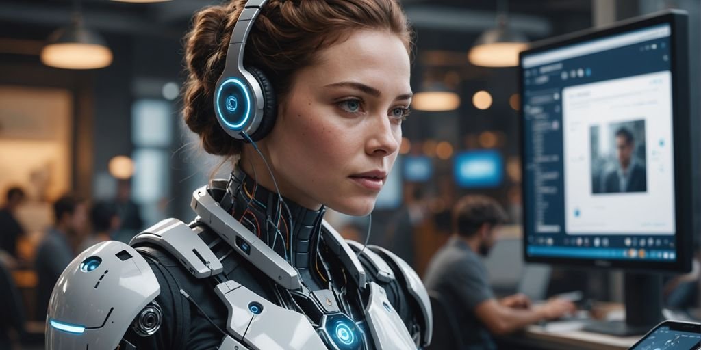 AI assistant revolutionizing communication through advanced messaging technology.