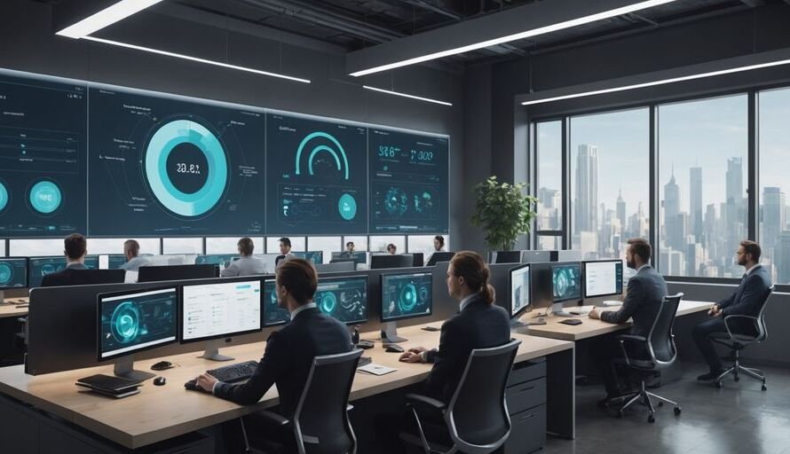 AI assistant enhancing sales team's productivity with insights